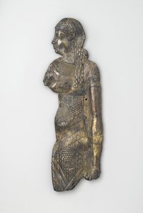 Panel depicting a female figure by Egyptian Ptolemaic Period
