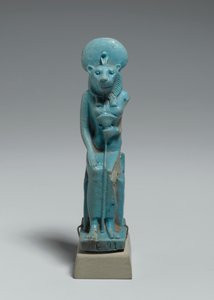 Seated figure of Sekhmet, 305-30 BC by Egyptian Ptolemaic Period