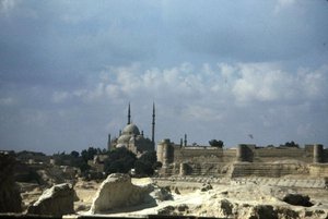 Aswan Mosque by Egyptian School