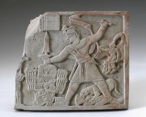 Prince Arikankharer Slaying his Enemies, Meroe