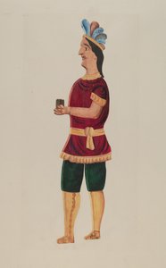 Cigar Store Indian by Einar Heiberg