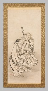 Two Sennin by Eitoku Kano