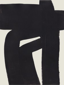 Abstract Black Form