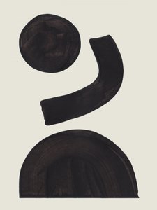 Abstract Black Shapes