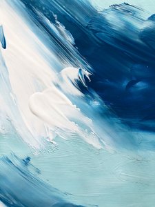 Abstract Blue Motion