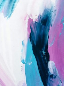 Abstract Blue Purple Flow