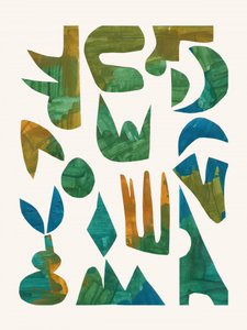 Abstract Organic Shapes by Ejaaz Haniff