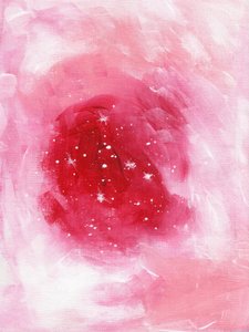 Cosmic Heart Glow