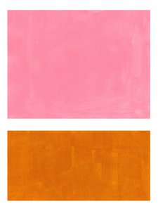 Pink Orange Abstract Blocks