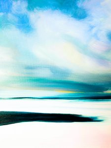 Serene Blue Horizon