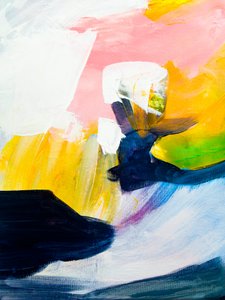 Vibrant Abstract Strokes by Ejaaz Haniff