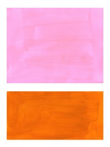 Vibrant Pink Orange Blocks