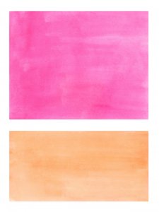 Vibrant Pink Orange Blocks