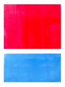 Vibrant Red Blue