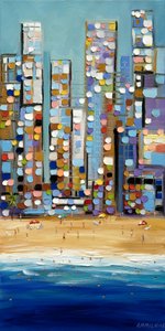 Colorful City Beach