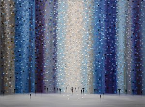 Walking Through Blue Rain