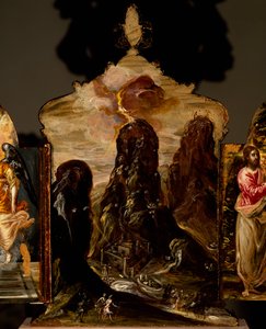 Mount Sinai, portable triptych altar