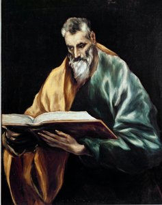 Apostle Saint Simon by El Greco