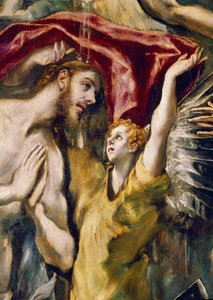 The Baptism of Christ (Detail) by El Greco