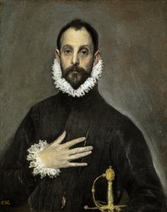 The Nobleman with His Hand on His Chest