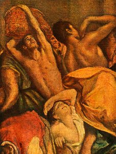 The Expulsion of the Moneylenders from the Temple, c. 1600, 1938 by El Greco