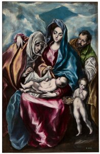 The Holy Family with Saint Anne and Saint John