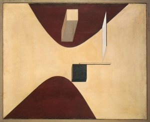 Proun P23, No. 6 by Eliezer Markowich Lissitzky