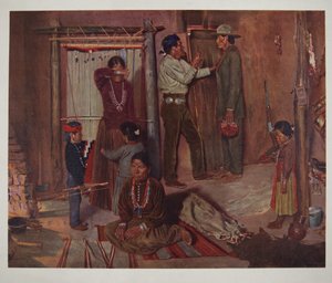 Leaving home for the Carlisle Indian School