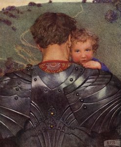 Although a Lion in the Field, a Lamb in Turn Thou Shalt Him Find by Eleanor Fortescue Brickdale
