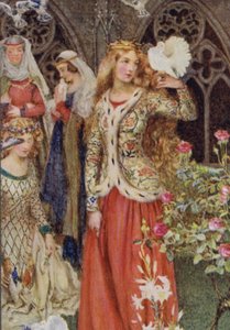 Illustration for Idylls Of The King by Alfred Lord Tennyson