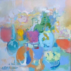 Colorful Still Life Flowers