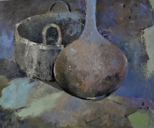 Muted Rustic Vessels by Elena Shraibman