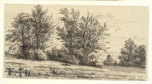 Landscape with Groups of Trees by Eleonore Christine Tscherning