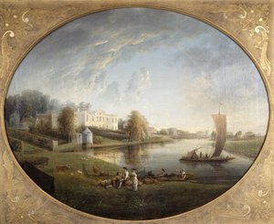 Pope House at Twickenham by Elias Martin