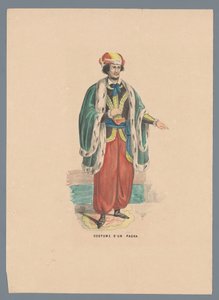 Costume of a Pasha by Elias Spanier (attributed to)