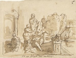 Allegory with Musicians in a Garden