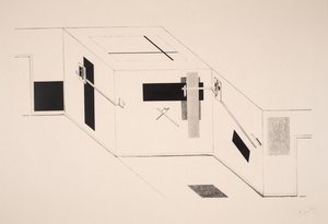 Untitled by Eliezer Markowich Lissitzky