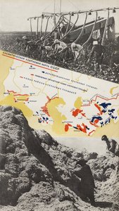 Cotton Breeding. Illustration from USSR Builds Socialism by Eliezer Markowich Lissitzky