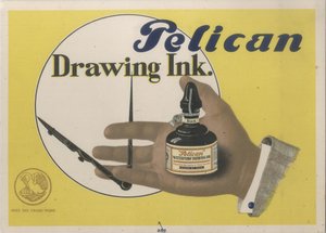 Pelican Ink by Eliezer Markowich Lissitzky