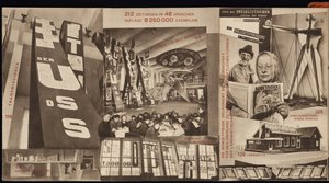 USSR. Catalogue of the Soviet pavilion at the International Press Exhibition, Cologne by Eliezer Markowich Lissitzky
