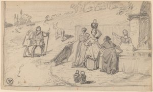 Father and Son by Elihu Vedder