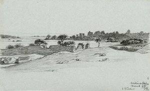 From 30 Drawings of Nile Journey: Medine & Haboo