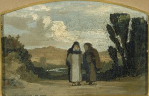 Monks on the Appian Way