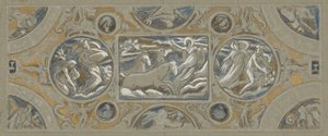 Preliminary Study for Huntington House Ceiling, from 60 Studies for the Huntington Ceiling