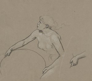 Studies for Figure of Spring
