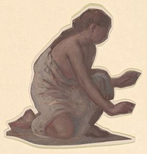 Study for Greek Girls Bathing by Elihu Vedder