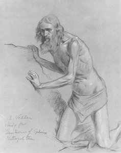 Study for the Question of the Sphinx by Elihu Vedder