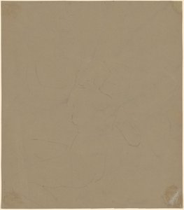 Study of a Female Nude by Elihu Vedder