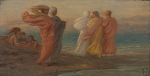 The Music Party by Elihu Vedder