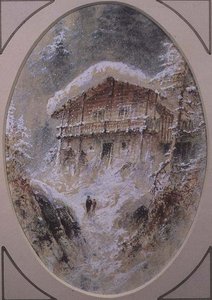 Chalet near Grindelwald by Elijah Walton